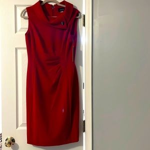 Tabari ASL sleeveless envelope collar dress NWT, size 6